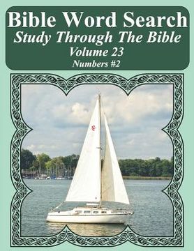 portada Bible Word Search Study Through The Bible: Volume 23 Numbers #2 (en Inglés)