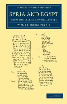 portada Syria and Egypt: From the Tell el Amarna Letters (Cambridge Library Collection - Egyptology) (en Inglés)
