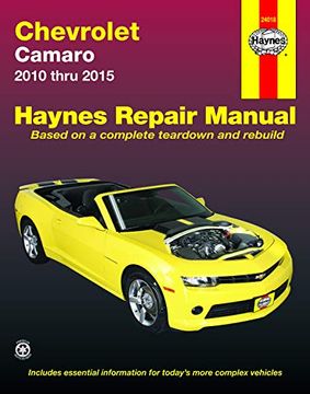 portada Chevrolet Camaro (10-15) (Haynes Automotive) (in English)