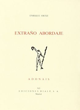 portada Extrano abordaje (Adonais) (Spanish Edition)