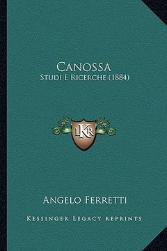 portada canossa: studi e ricerche (1884) (en Inglés)