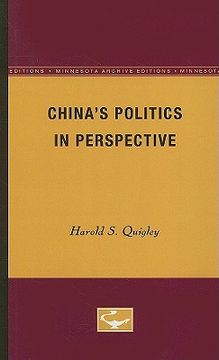 portada china's politics in perspective (en Inglés)