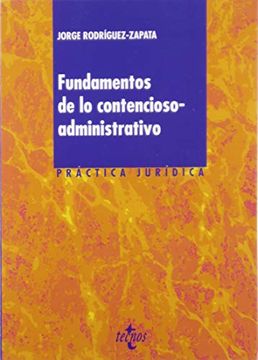 portada Fundamentos de lo Contencioso-Administrativo (in Spanish)