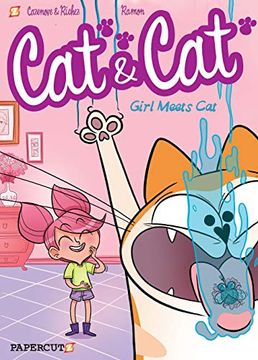 portada Cat and Cat: Girl Meets cat (in English)
