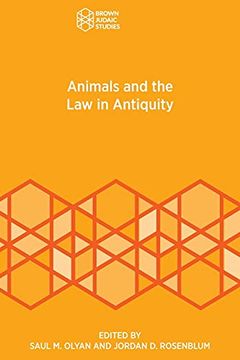 portada Animals and the law in Antiquity (en Inglés)