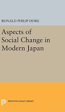portada Aspects of Social Change in Modern Japan (Princeton Legacy Library) (in English)