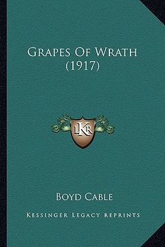 portada grapes of wrath (1917) (in English)