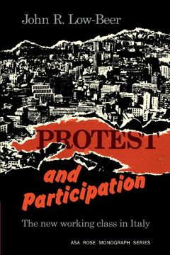 portada Protest and Participation: The new Working Class in Italy (American Sociological Association Rose Monographs) (en Inglés)