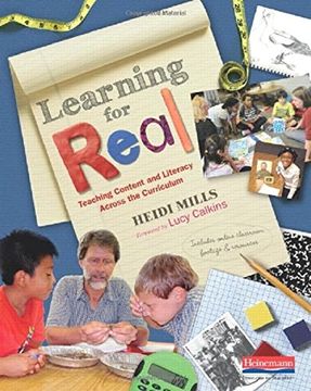 portada Learning for Real: Teaching Content and Literacy Across the Curriculum (en Inglés)