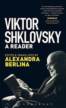 portada Viktor Shklovsky: A Reader (in English)