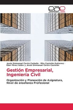 portada Gestión Empresarial, Ingeniería Civil