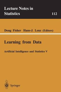 portada learning from data: artificial intelligence and statistics v (en Inglés)