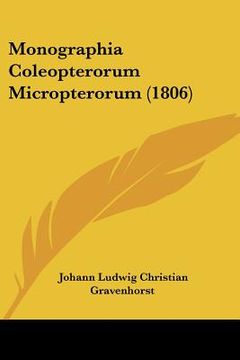 portada monographia coleopterorum micropterorum (1806) (en Inglés)