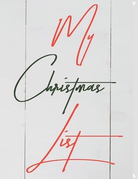 portada My Christmas List (en Inglés)