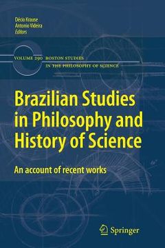 portada Brazilian Studies in Philosophy and History of Science: An Account of Recent Works (en Inglés)