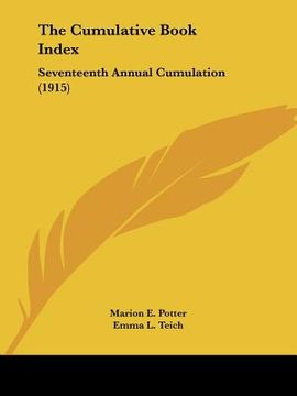 portada the cumulative book index: seventeenth annual cumulation (1915) (en Inglés)