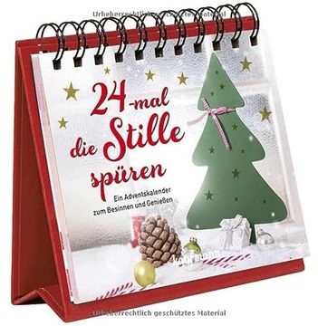 portada 24-Mal die Stille Spüren: Ein Adventskalender zum Besinnen und Genießen (en Alemán)
