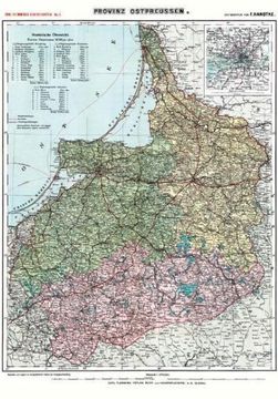 portada Historische Karte: Provinz Ostpreussen um 1910 (Plano): Provinz Ostpreussen Carl Flemmings Generalkarten no. 3. (en Alemán)