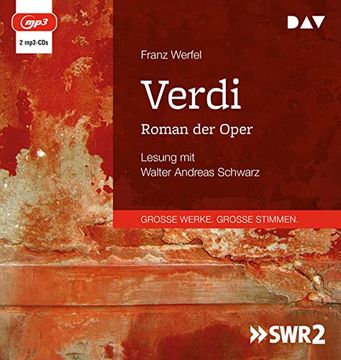 portada Verdi. Roman der Oper: Lesung mit Walter Andreas Schwarz (2 Mp3-Cds) (en Alemán)