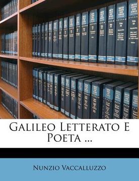 portada Galileo Letterato E Poeta ... (en Italiano)
