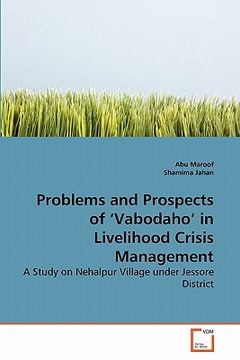 portada problems and prospects of 'vabodaho' in livelihood crisis management (en Inglés)