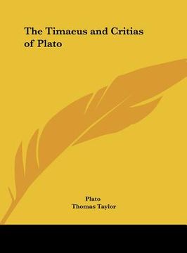 portada the timaeus and critias of plato