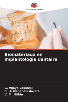 portada Biomatériaux en implantologie dentaire (en Francés)