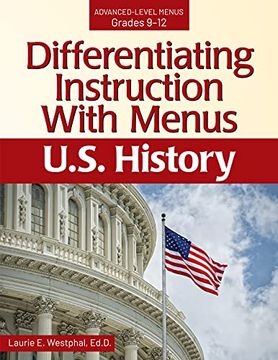 portada Differentiating Instruction with Menus: U.S. History (Grades 9-12) (in English)
