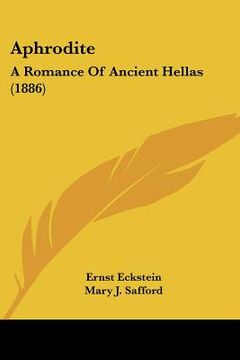portada aphrodite: a romance of ancient hellas (1886) (en Inglés)