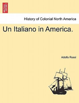 portada Un Italiano in America. (en Italiano)