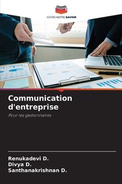 portada Communication d'entreprise (en Francés)