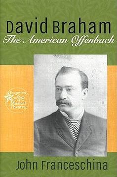 portada david braham: the american offenbach (en Inglés)