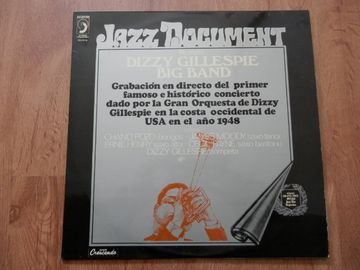 portada The Original Dizzy Gillespie Big Band. Jazz Document