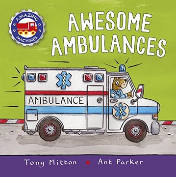 portada Awesome Ambulances (Amazing Machines) (en Inglés)