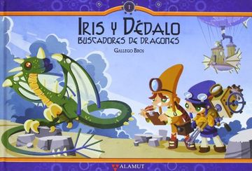 portada Iris y Dedalo Buscadores de Dragones (in Spanish)