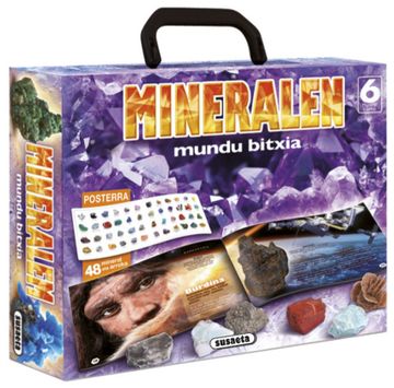 portada Mineralen Mundu Bitxia (in Basque)