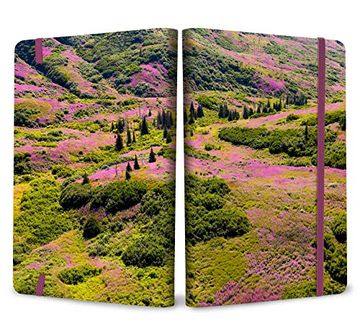 portada Refuge: Purple Fireweed Softcover Notebook: Kenai National Wildlife Refuge (Gifts for Outdoor Enthusiasts and Nature Lovers, Journals for Hikers, Nati (in English)