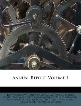 portada annual report, volume 1 (in English)