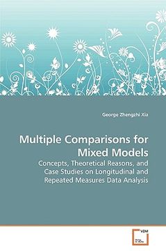 portada multiple comparisons for mixed models (en Inglés)