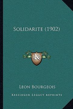 portada solidarite (1902) (en Inglés)