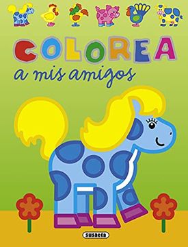 portada Colorea a mis Amigos (in Spanish)