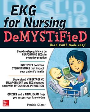 portada Ekg's for Nursing Demystified (en Inglés)