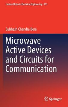 portada Microwave Active Devices and Circuits for Communication (in English)