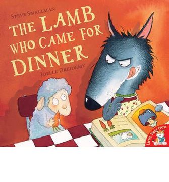 portada the lamb who came for dinner.(little tigger press)