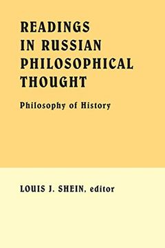portada Readings in Russian Philosophical Thought: Philosophy of History (en Inglés)