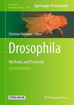 portada Drosophila: Methods and Protocols (Methods in Molecular Biology, 1478) (en Inglés)