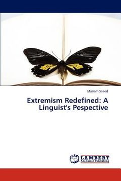 portada extremism redefined: a linguist's pespective (in English)