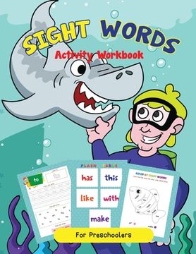 portada Site Words Activity Workbook For K-1st Grade For Reading Success! (en Inglés)