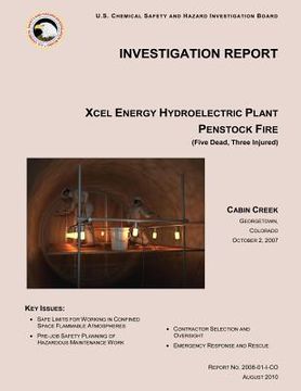 portada Investigation Report: Xcel Energy Hydroelectric Plant Penstock Fire (in English)