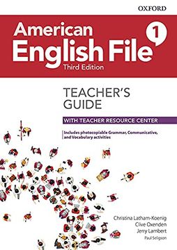portada American English File: Level 1: Teacher's Guide With Teacher Resource Center (American English File) (en Inglés)